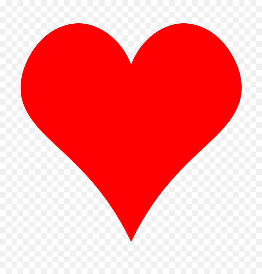 Transparent Background Red Heart Clip Art - Heart Logo Png,Hearts Transparent Background