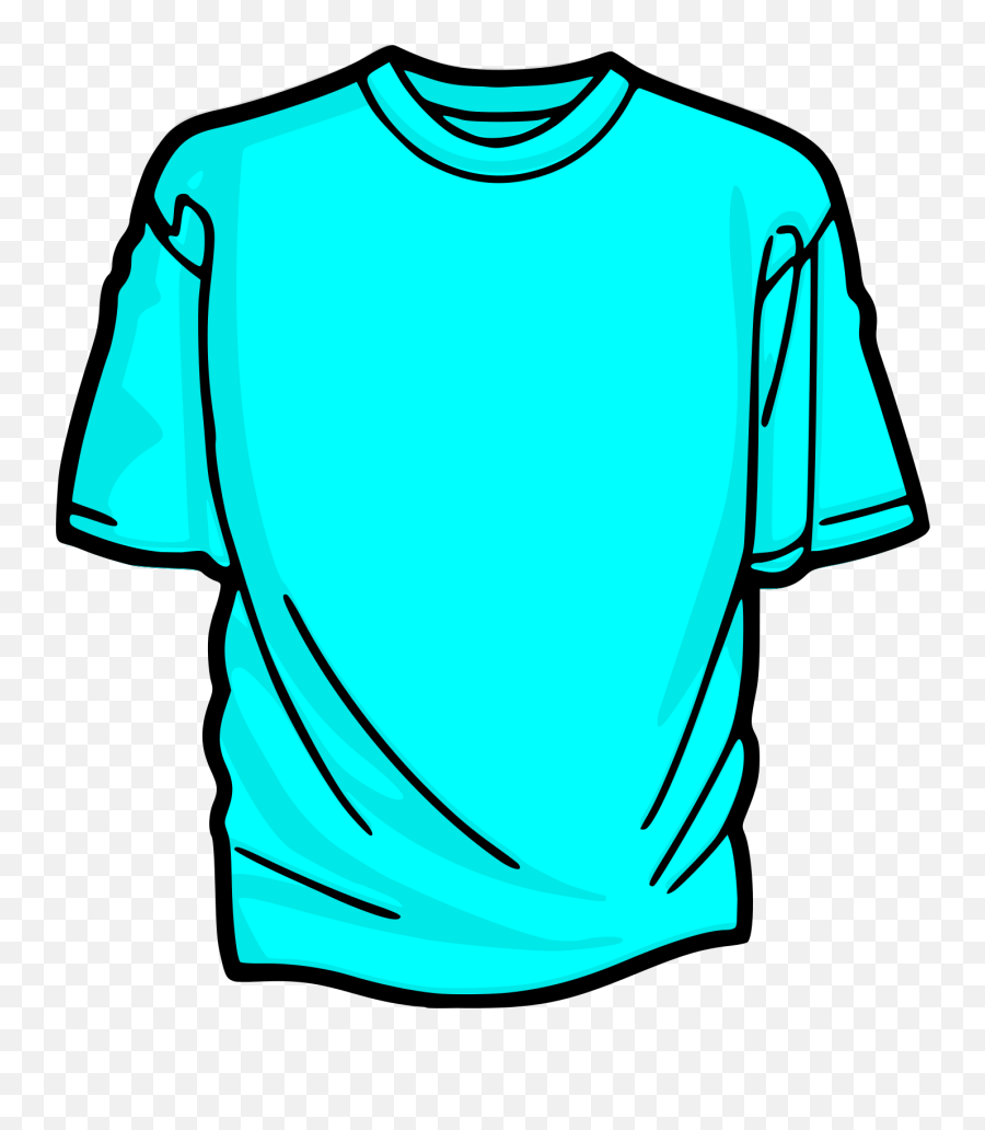 Blank T - Shirt Light Blue Png Svg Clip Art For Web Orange T Shirt Clipart,Blue Shirt Png