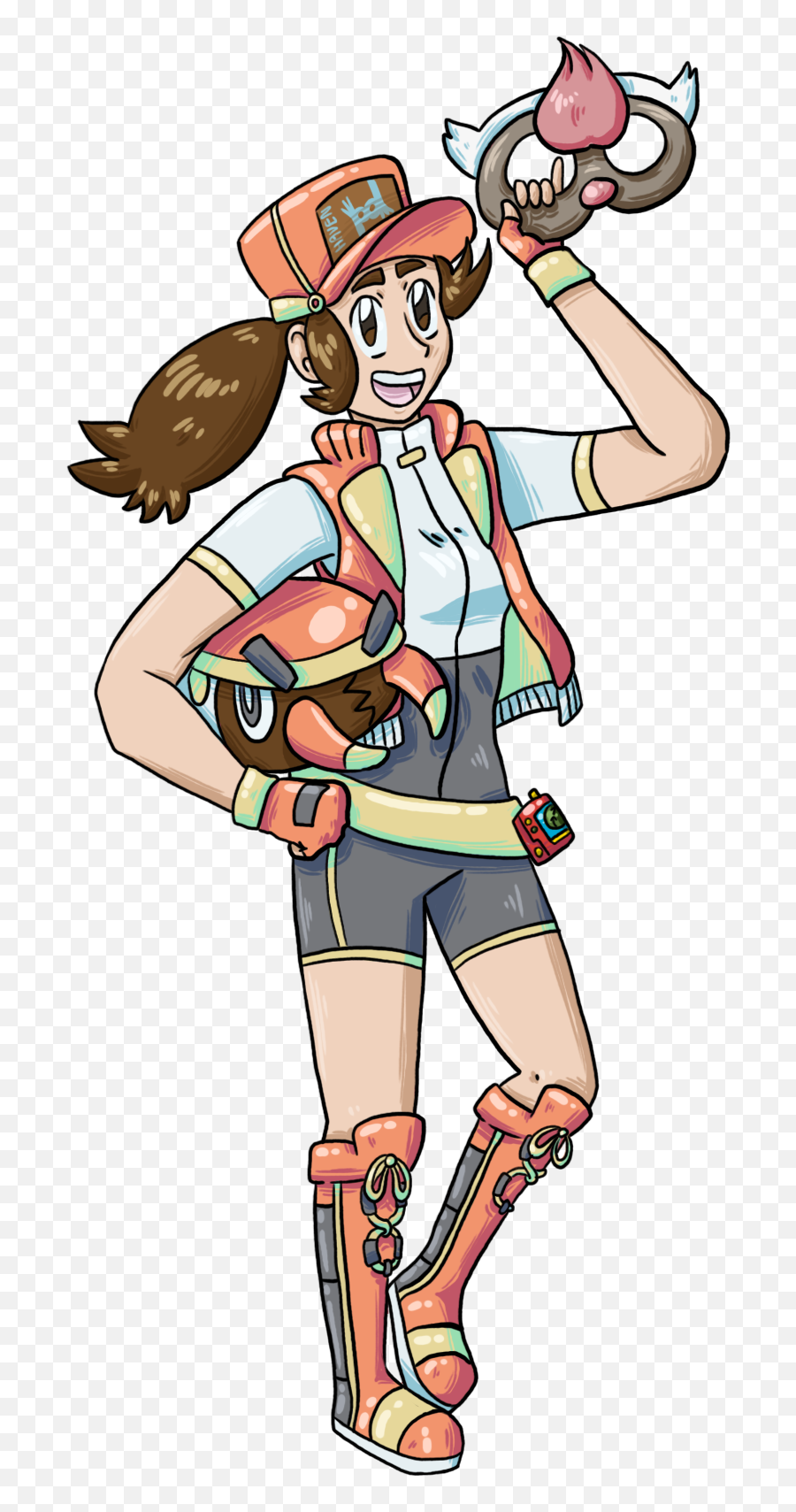 Pokemon Trainer Designs U2014 Lilgreenfox Studios - Cartoon Png,Pokemon Trainer Transparent