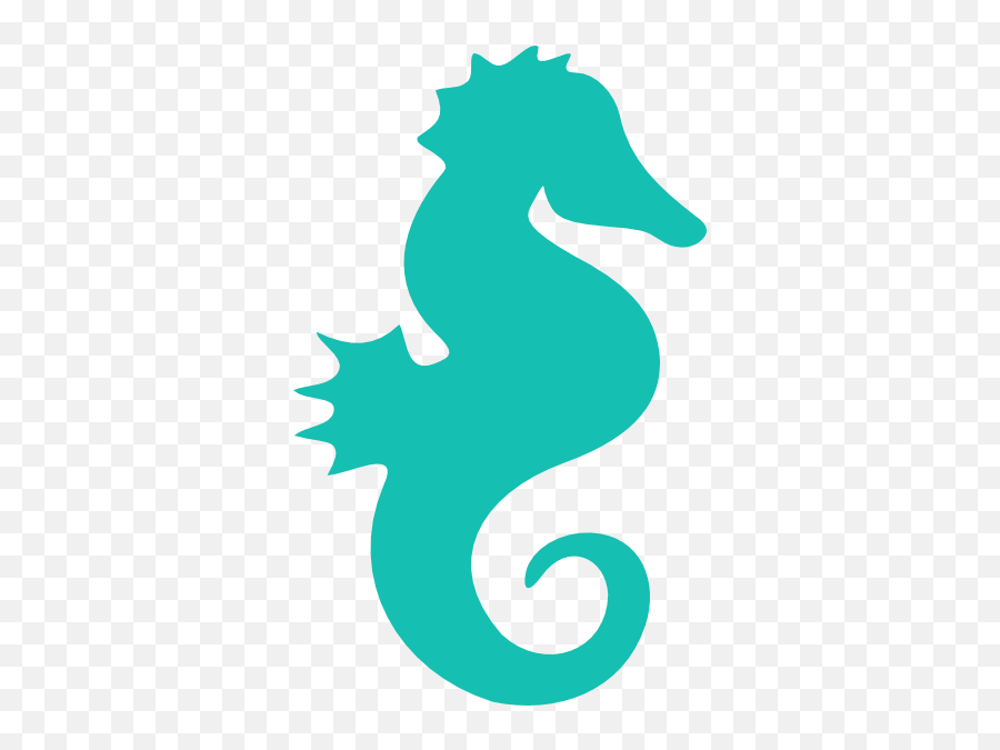 Mermaid Tail Clipart Transparent - Blue Sea Horse Clip Art Png,Mermaid Transparent Background