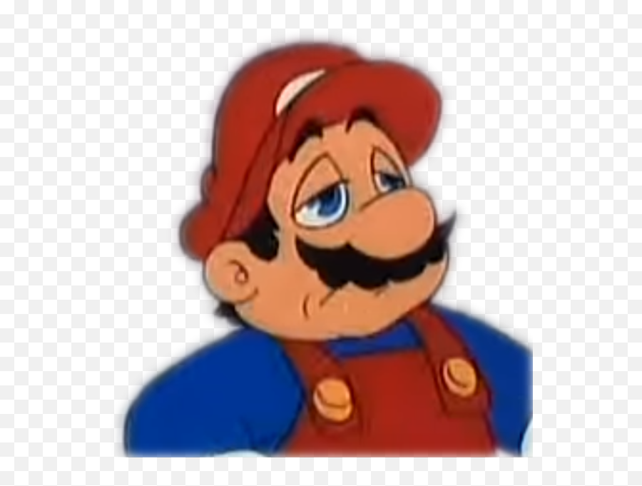 Mario Decides To Give Up - Super Mario Meme Png,Mario Face Png