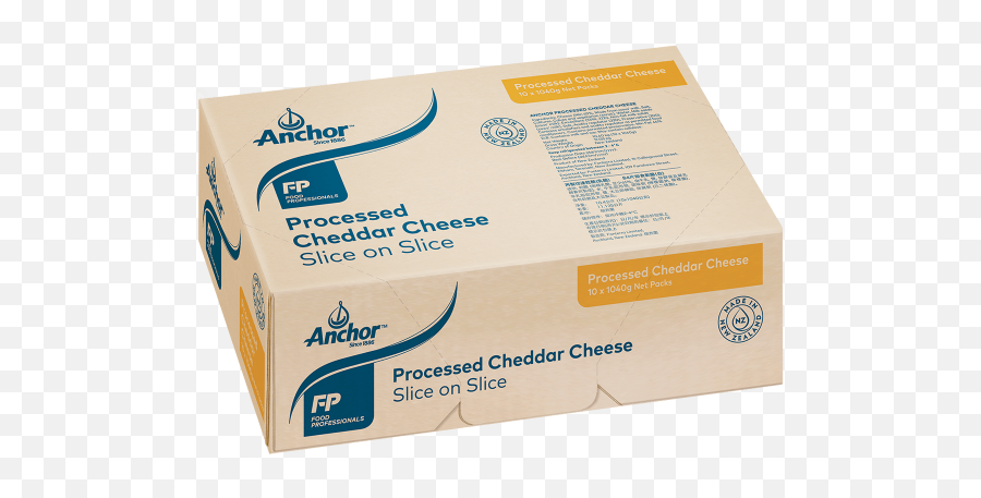 Slice Processed Cheddar Cheese - Carton Png,Cheese Slice Png