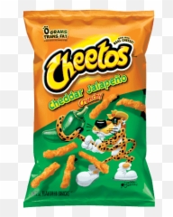 Cheetos Cheddar Jalapeño Crunchy 8 - Jalapeno png
