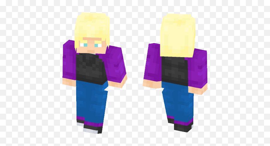 Download Android 18 - Dbs Minecraft Skin For Free John Lennon Minecraft Skin Png,Android 18 Png