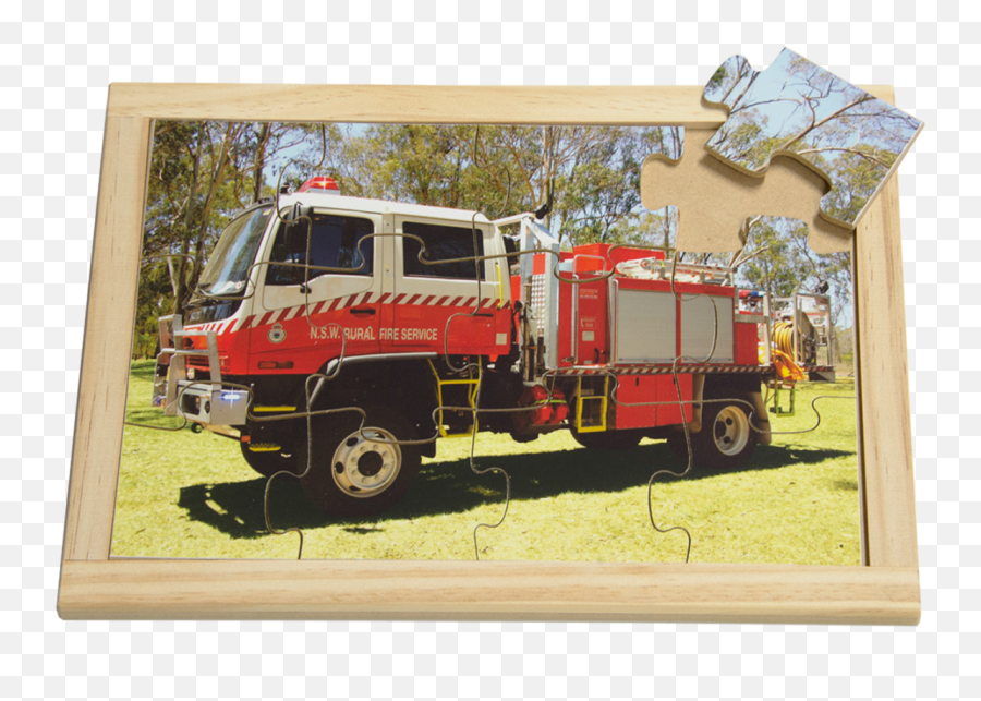 Fire Truck Puzzle - Fire Apparatus Png,Fire Truck Png