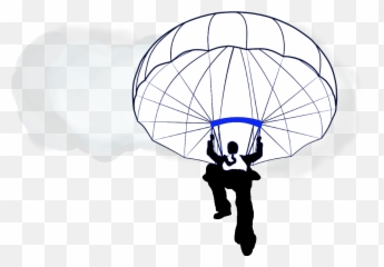 Basenube - Deployment Strategies And Managed Workloads Silhouette Png,Parachute Png
