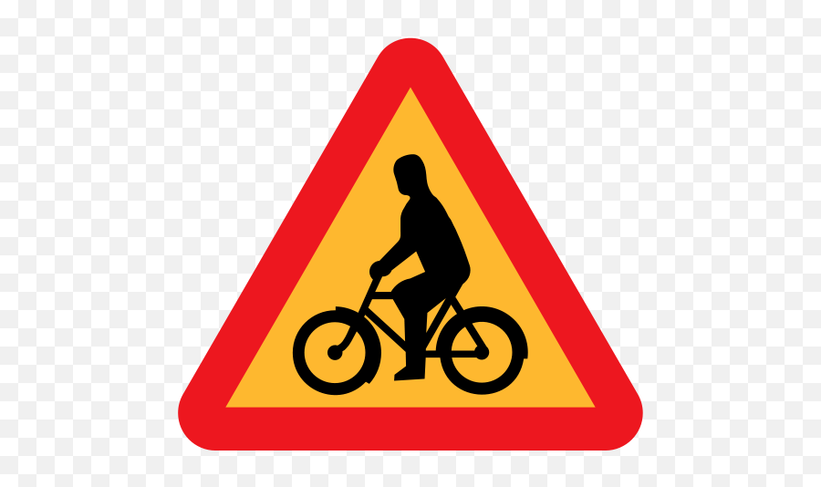 A Cyclist In Sweden Dutch Dublin - Cyclist Sign Png,Cyclist Png