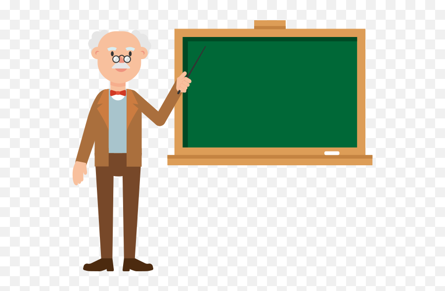 Pointing - Professor Pointing To Blackboard Png,Blackboard Png