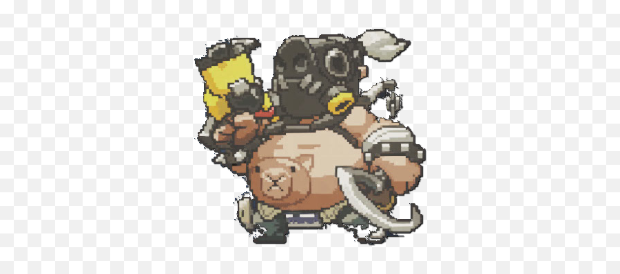 Overwatch Roadhog Png 1 Image - Overwatch Roadhog Pixel Spray,Roadhog Png