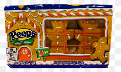 Peeps Marshmallow Gingerbread Men The Candy Cove - Peeps Png,Peeps Png