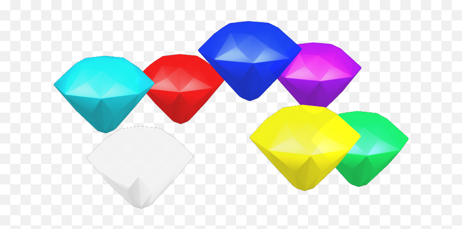 Sonic Heroes - Sonic Heroes Chaos Emeralds Png,Chaos Emerald Png