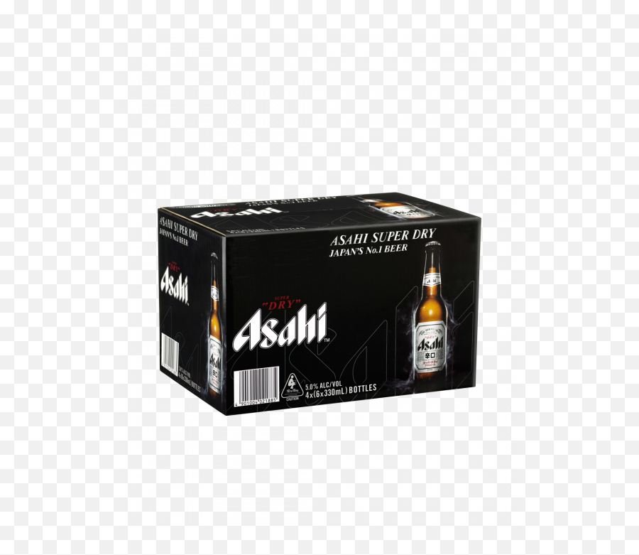 Asahi Super Dry 24 X 330ml - Asahi Super Dry Case Png,Alcohol Bottles Png