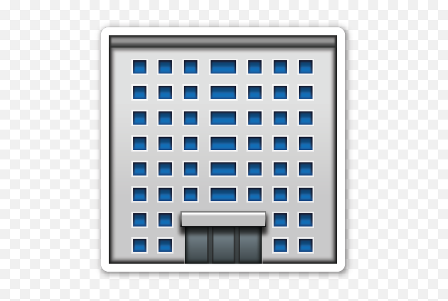 Office Building Emoji - Building Png Emoji,Office Building Png