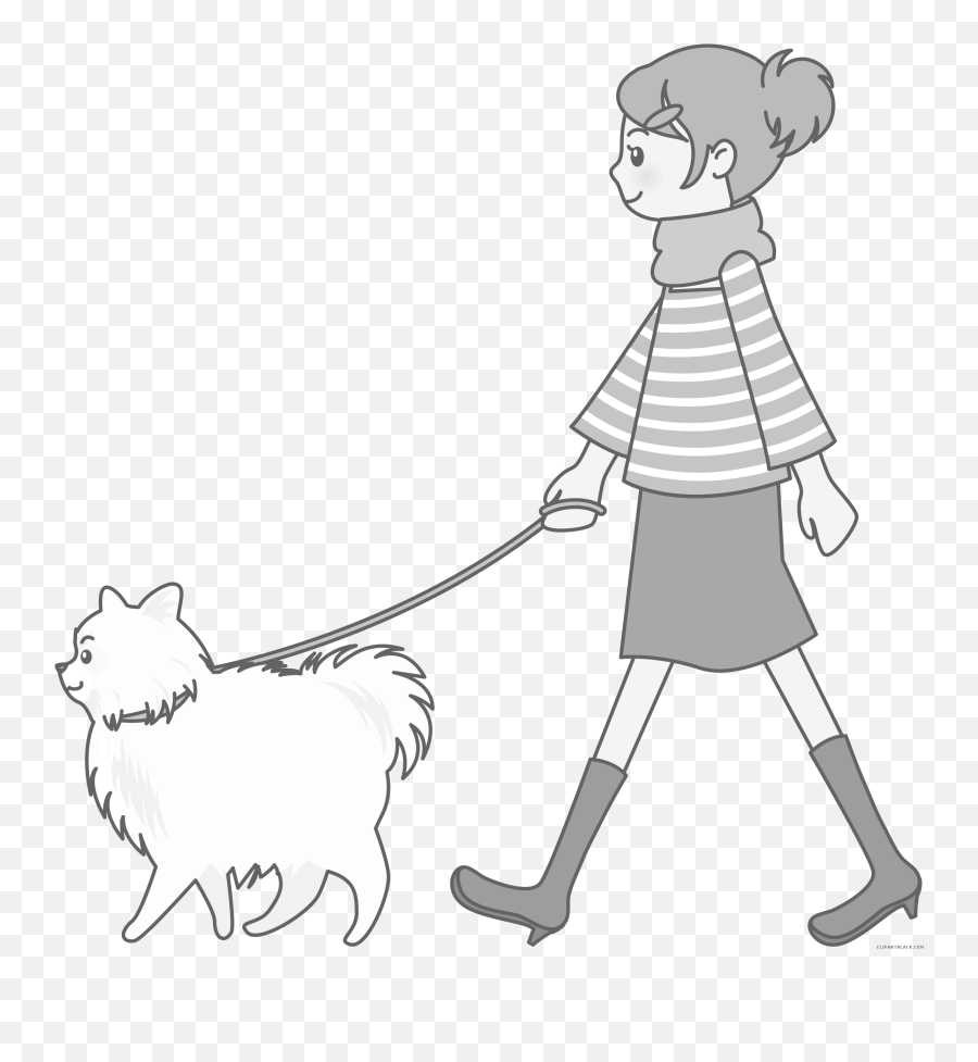 Walking Dog Png - Dog Walking Clipart Free Walk The Dog Walking Dog Clipart,Black Dog Png