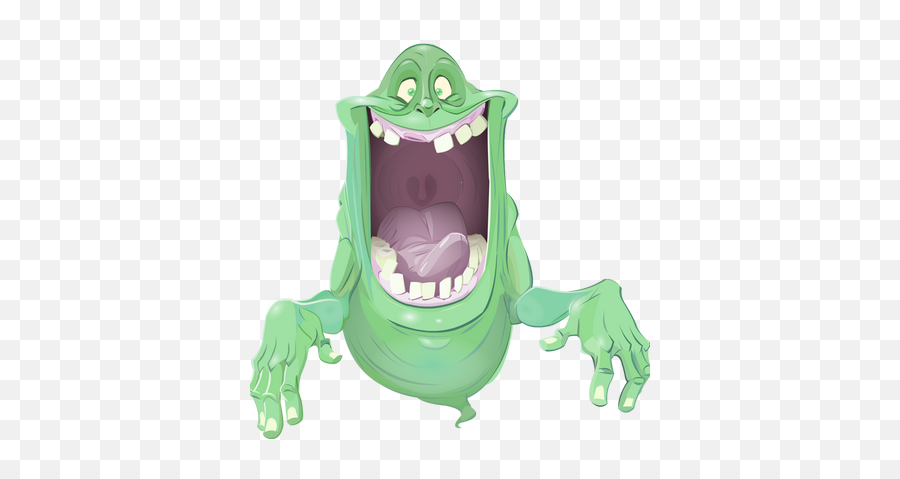 Pegajoso Ghostbusters Transparent Png - Marshmallow Man Slimer Ghostbusters,Slimer Png