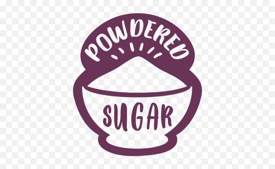 Pantry Powdered Sugar Label - Transparent Png U0026 Svg Vector File Clip Art,Sugar Transparent