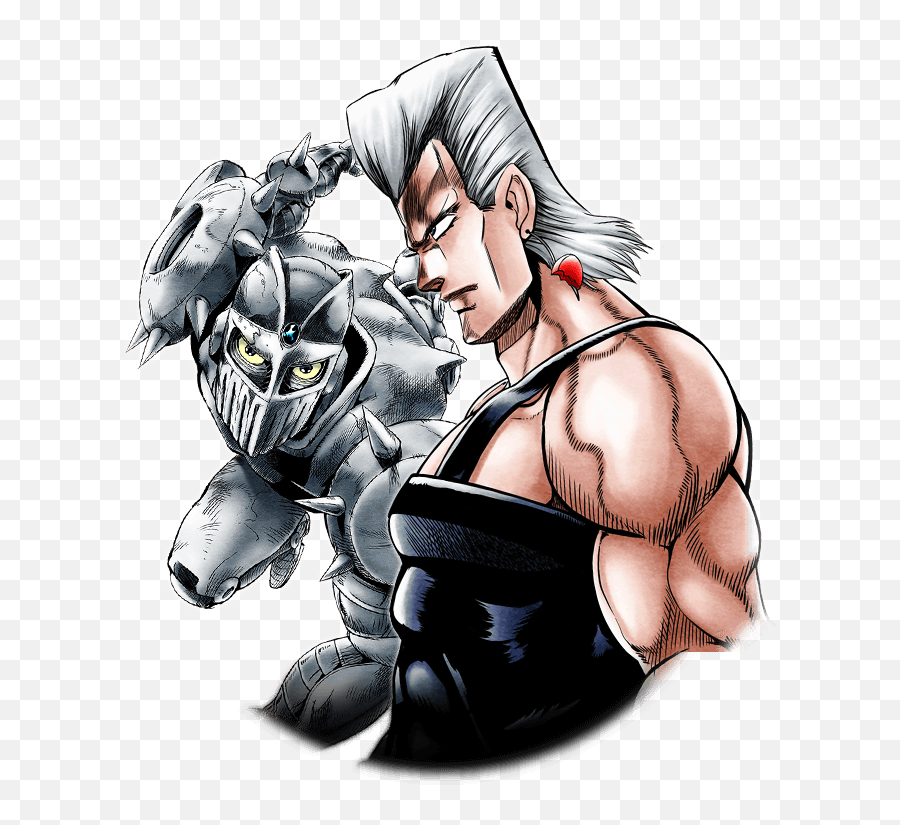 Sr Jean Pierre Polnareff Person Who Overcame Fear - Stardust Shooters Polnareff Png,Fear Png