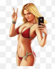 Sexy Woman - Gta 5 Girl Naked Png,Sexy Woman Png