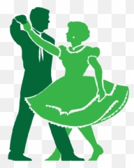 Download Square Dancing - Square Dance Cartoon Hd Png Square Dance,People Dancing Png