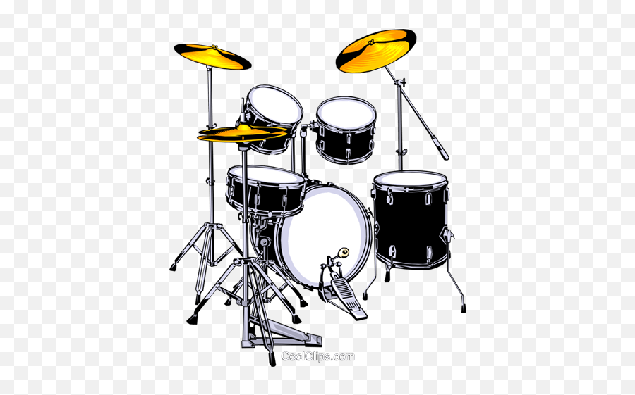 Drum Set Rojaltivapaat Vector ClipArtDrum Set Rojaltivapaat Vector ClipArt  