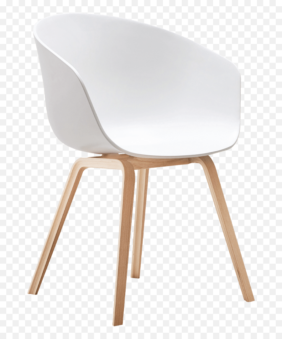 Equator Chair White Polymer Seat Wooden Legs - Chairs Solid Png,Wooden Chair Png