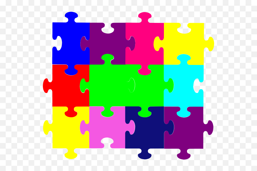 Jigsaw Puzzle Clip Art - Vector Clip Art Online Clip Art Jigsaw Puzzle Piece Png,Jigsaw Png