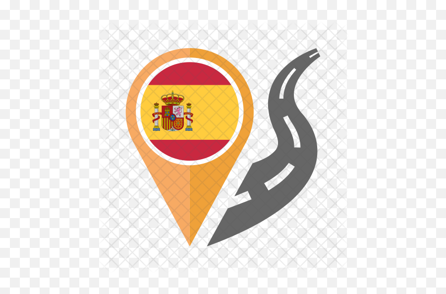Spain Flag Icon Of Flat Style - Spain Icon Png,Spain Flag Png