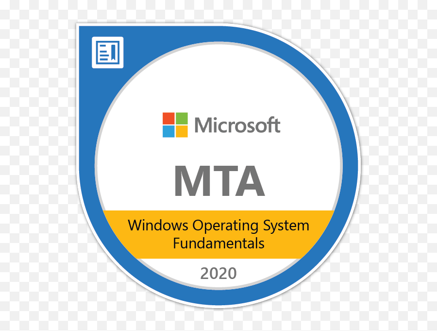 Windows Operating System - Microsoft Mta Certification Png,Windows 98 Logo