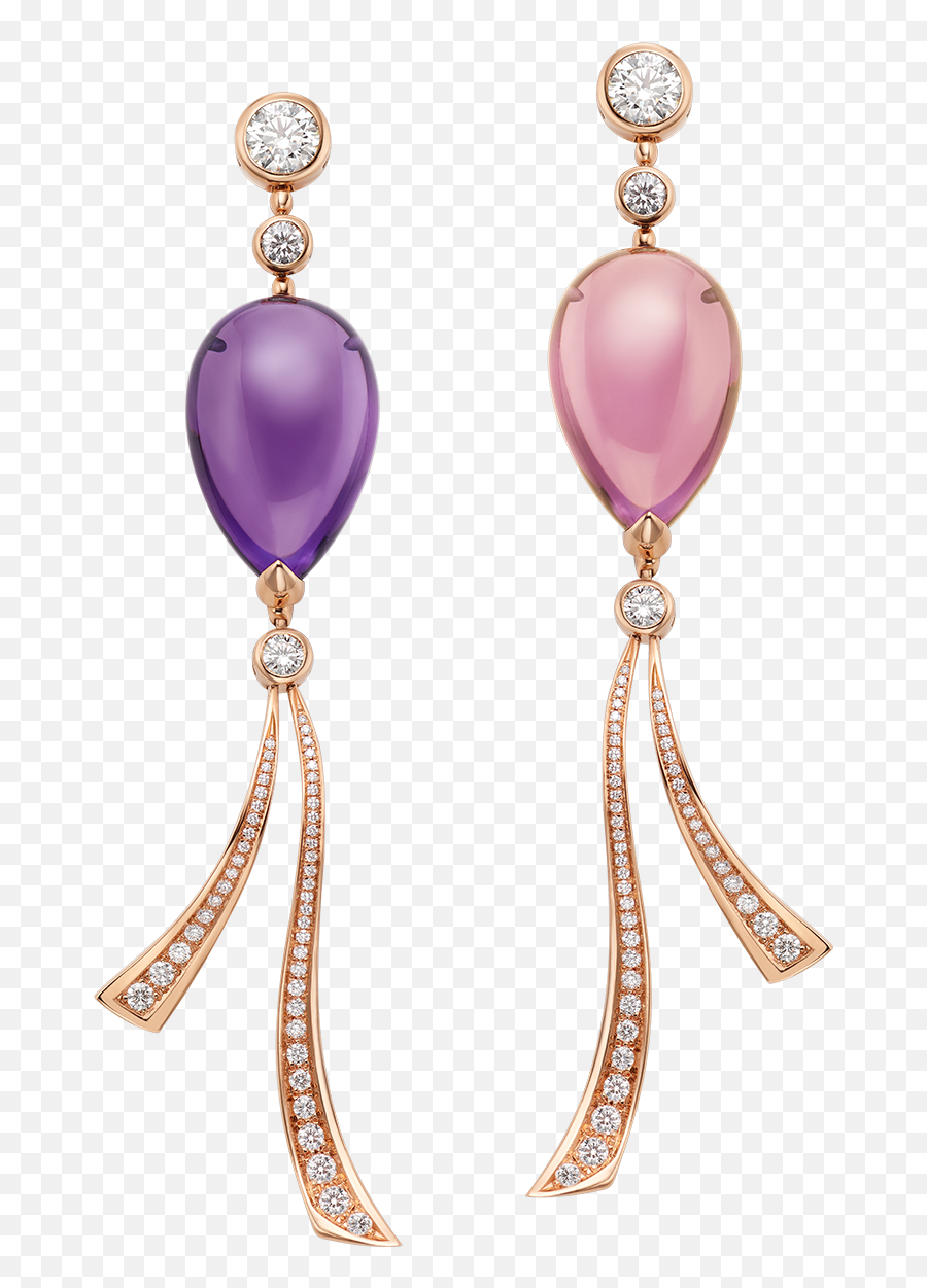 Festa Earring - Bvlgari Festa Earrings Png,Gemstones Png