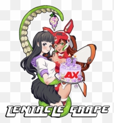 Tentacles Everywhere Will You Support Grape - png