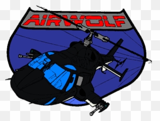 Airwolf Logo Blue Thunder Ride 2 Classic Tv - Tv png