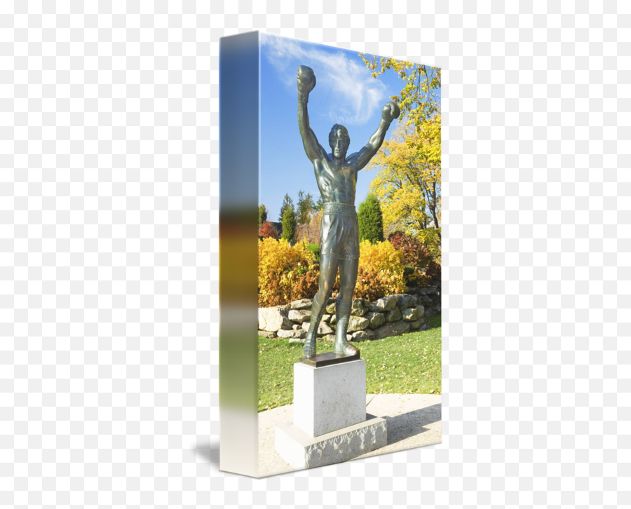 Statue Of Rocky Balboa In A Park By Panoramic Images - Rocky Statue Png,Rocky Balboa Png