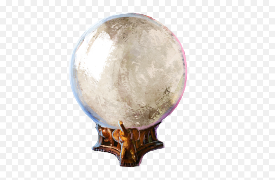 Crystal Ball - Divination Crystal Ball Harry Potter Png,Crystal Ball Transparent Background