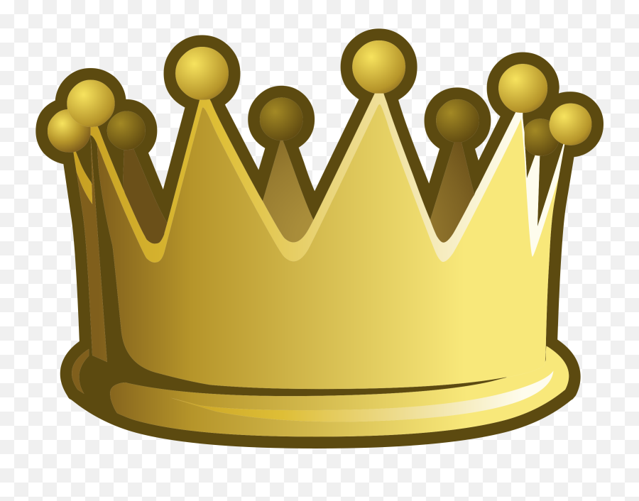 Clipart Crown Golden - Game Crown Png,Gold Crown Transparent Background
