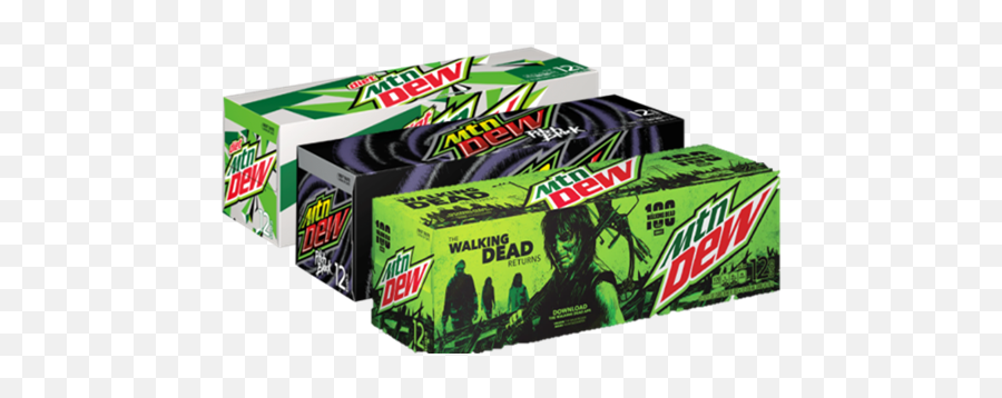 Mountain Dew And The Walking Dead - Gu0026m Distributors Mtn Dew Kickstart 12 Pack Png,Mountain Dew Png