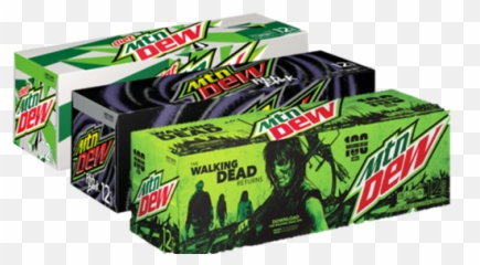 Mountain Dew And The Walking Dead - Gu0026m Distributors Mtn Dew Kickstart 12 Pack Png,Mountain Dew Png