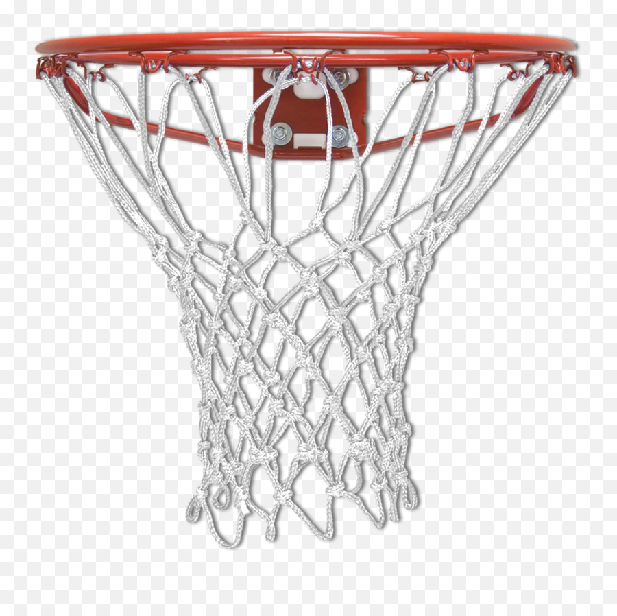 White Anti - Transparent Basketball Net Png,Basketball Rim Png