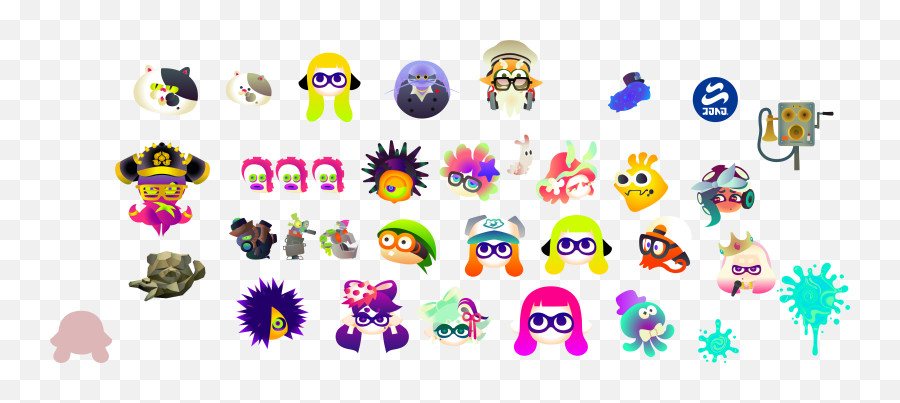 High Res Raster Graphics Of Splatoon - Dot Png,Character Icon