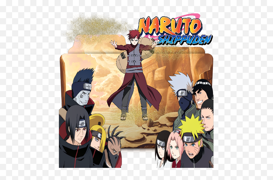 Naruto Shippuden Arcs Episode List - Naruto Shippuden Arc 1 Icon Folder Png,Naruto Shippuden Icon
