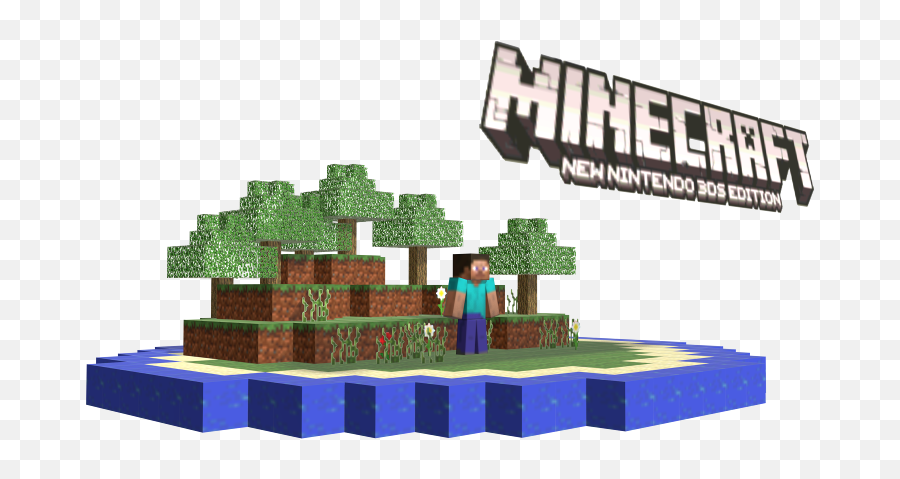 3ds - Minecraft New Nintendo 3ds Edition Game Banner Construction Set Png,Minecraft Steve Icon