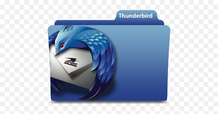 18 Cool Desktop Folder Icons Images - Mozilla Thunderbird Ico Png,Thunderbird Icon