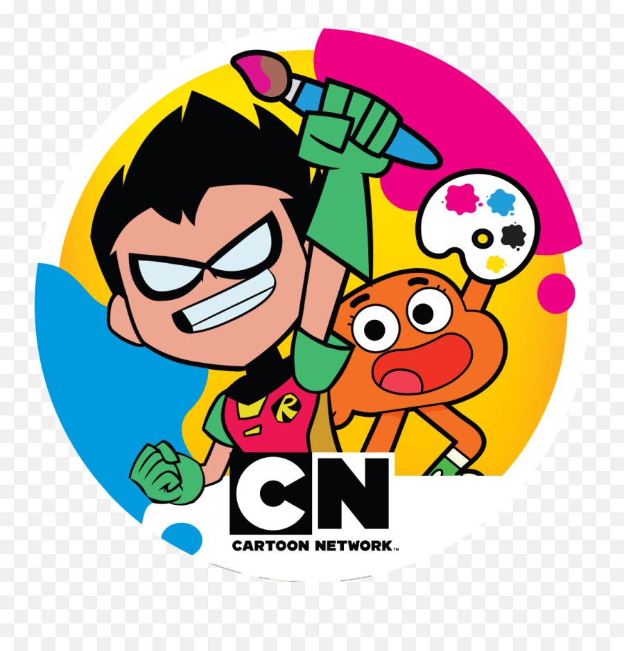 Cartoon Network By Me Colour And Create - Game Cartoon Network By Me Png,Titans Icon