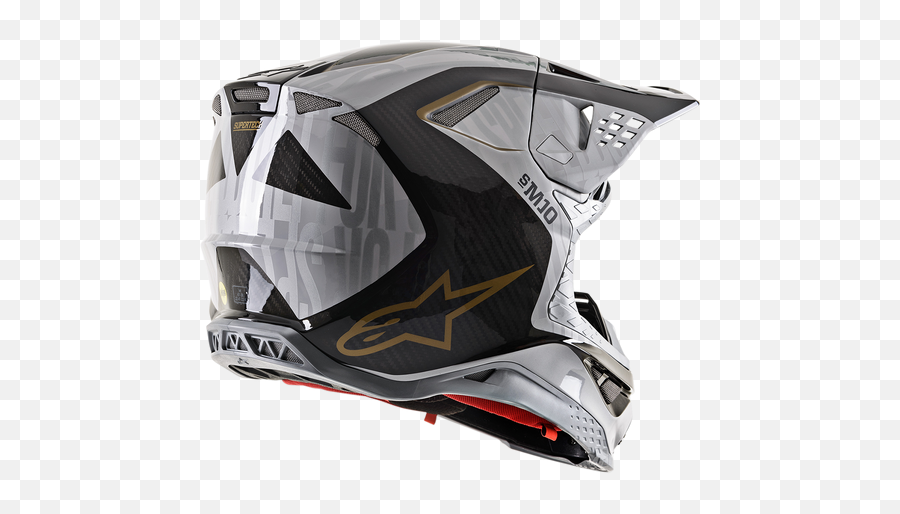 Helmets U2013 Lutzkau0027s Garage - Alpinestars Supertech S M10 Alloy Png,Icon Airflite Gold Visor