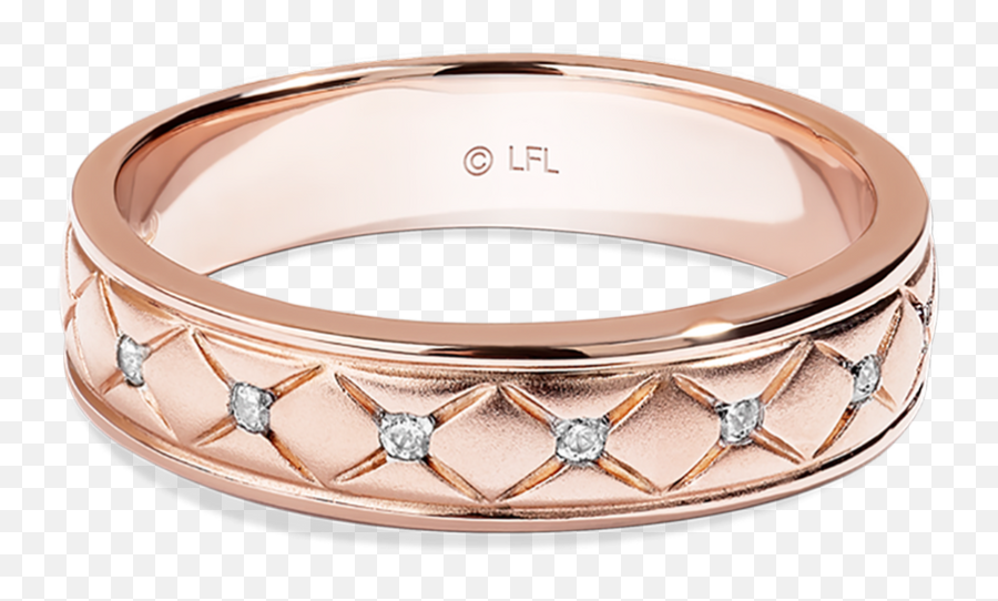 Star Wars Princess Leia White Diamond Womenu0027s Ring 14k Rose Gold 110 Cttw Fine Jewelry - Wedding Ring Png,Leia Icon