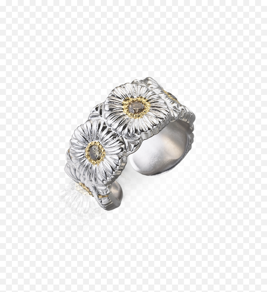 Daisy Eternelle - Blossoms Official Buccellati Website Buccellati Daisy Ring Png,Transparent Daisy