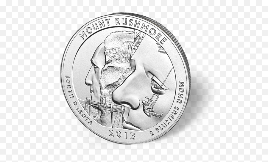 5 Oz Silver America The Beautiful - Mount Rushmore National America The Beautiful Mount Rushmore Png,Mount Rushmore Png