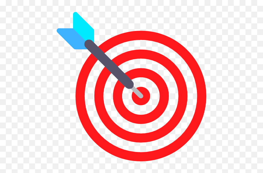 Abstract Shape Target Icon Png Aim Bolt Vector Solid Kb - 15