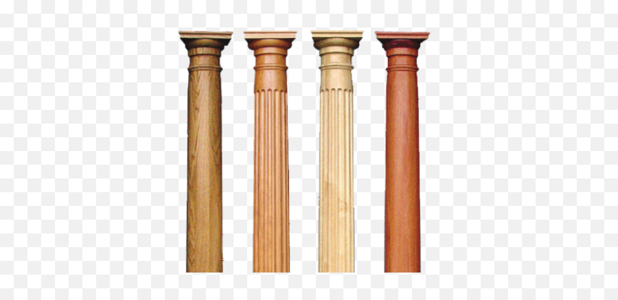 Pillars Drawing Tuscan Column - Wooden Columns For Sale Png,Pillars Png