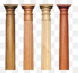 Pillars Drawing Tuscan Column - Wooden Columns For Sale Png,Pillars Png