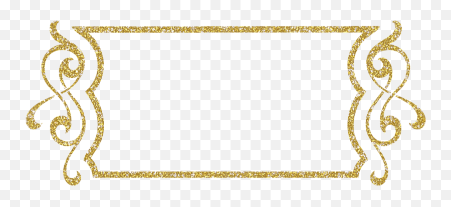 Picture - Gold Glitter Frame Png,Gold Sparkle Png